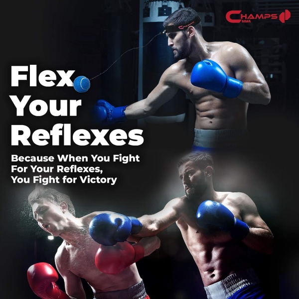 Boxningsreflexboll - Förbättra reaktionshastigheten och hand-ögonkoordinationsträning