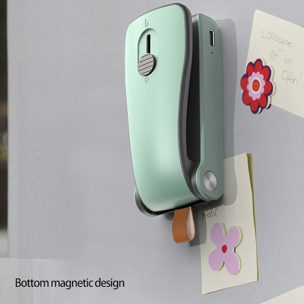 Vakuumforsegler Maskin Mini Matforsegler Liten Bunnposeforsegler Design Rask Forsegler Matforseglingsmaskin for Hjemmet