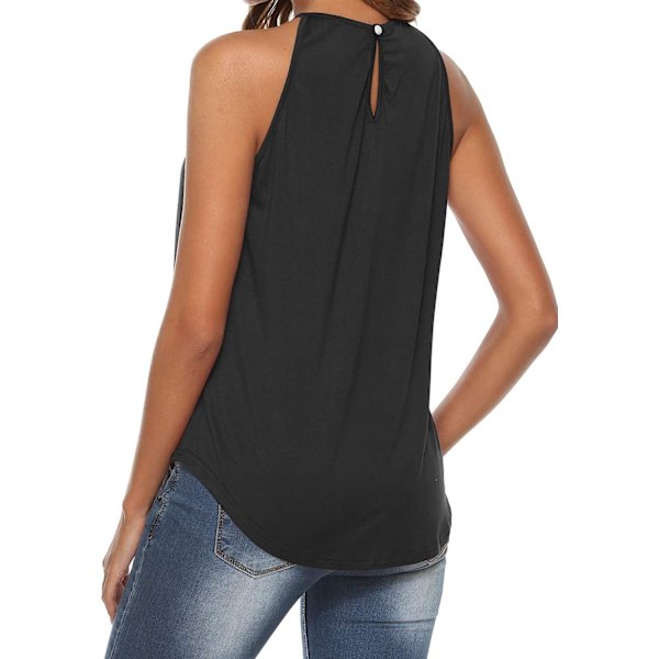 Kvinners sommer singlet spaghetti stropp blonder flytende tank top slip skjorte,XL