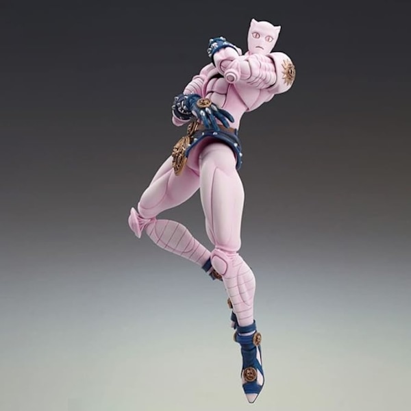 16cm Anime Killer Queen Ledade Led Figur Modell Dock Action Figur Ornament Samlarobjekt Leksaker med Tillbehör