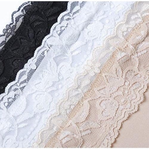 Clip On Mock Camisoles (3 Pack) Hvid Sort Beige