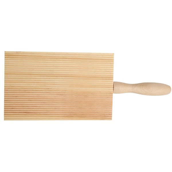 Wooden Gnocchi Paddle, 21.5X8.5cm Wood Gnocchi, Slanted Ridge Board, Gnocchi Paddle Board for Home Kitchen Noodle Tool