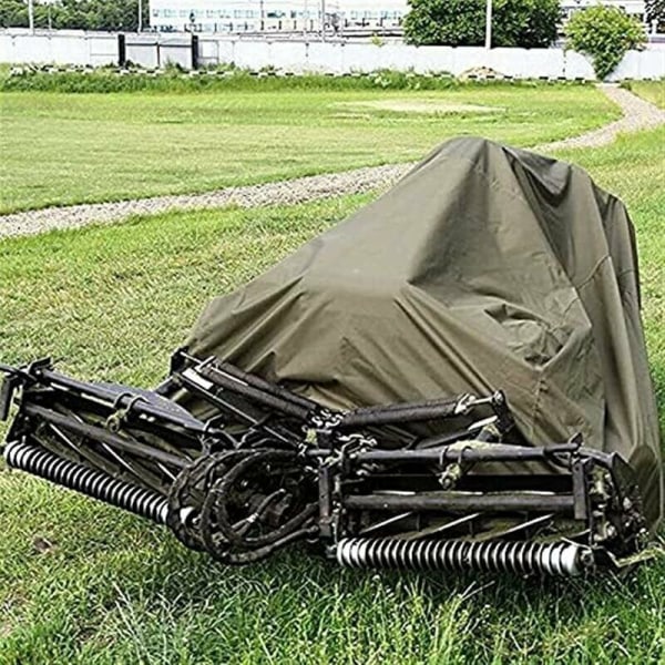 Lawn Mower Cover Waterproof Winter Tarp Lawn Tractor Cover Garden Mower Dus