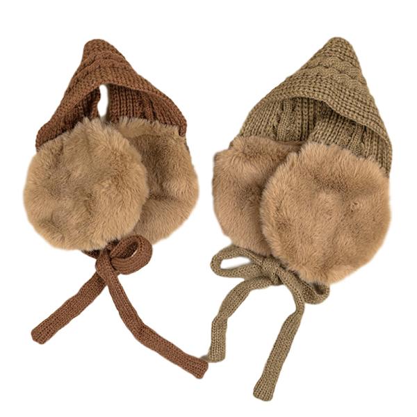 2-pack vinterbarnshörselskydd, barnshörvärmare