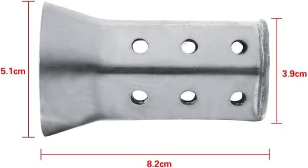 Universal Motorsykkel Eksosdemper 51MM