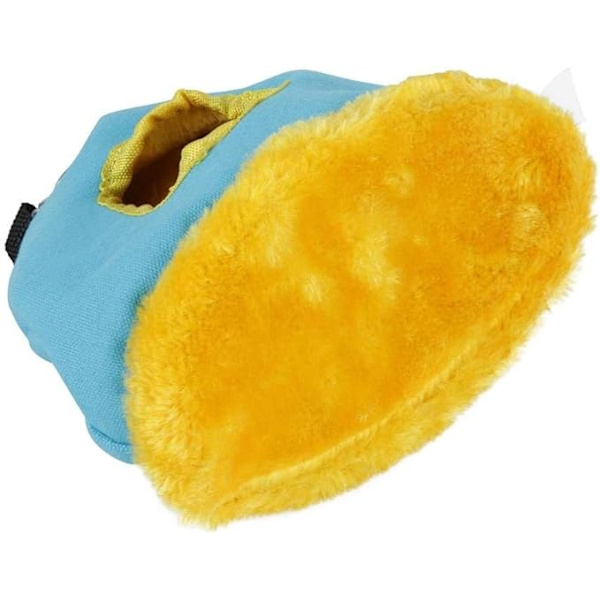 Fågelhängmatta Bo Plush Varm Hängande Tält Husdjur Papegoja Gunga Säng Grottbur för Parakit Kanariefågel Nymfkakadua Undulat Hamster Slumpmässig Färg (Medium)