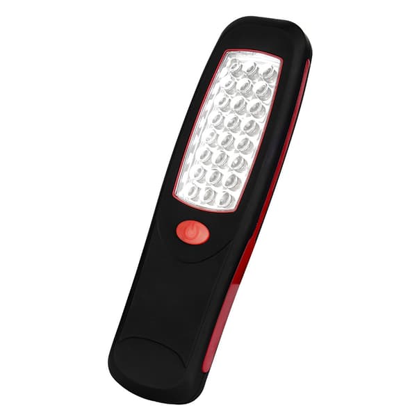 Fleksibel 24 LED-lys med magnetisk bakside