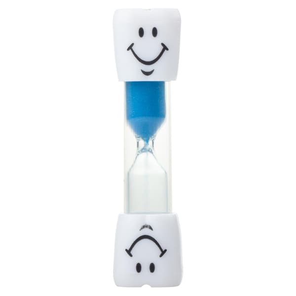 3min Smiley Kids Tannbørste Blå Sand Timer