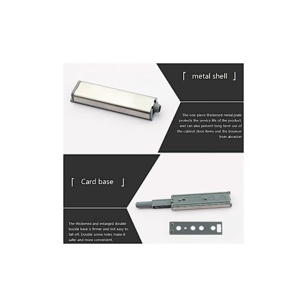 20 st tryck för att öppna magnet tryck för att öppna skåpdörr magnetisk spärr, dämpare
