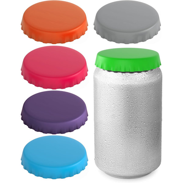 Silikon Soda Can Lids – Can Covers – Can Caps – Can Topper – Can Saver – C
