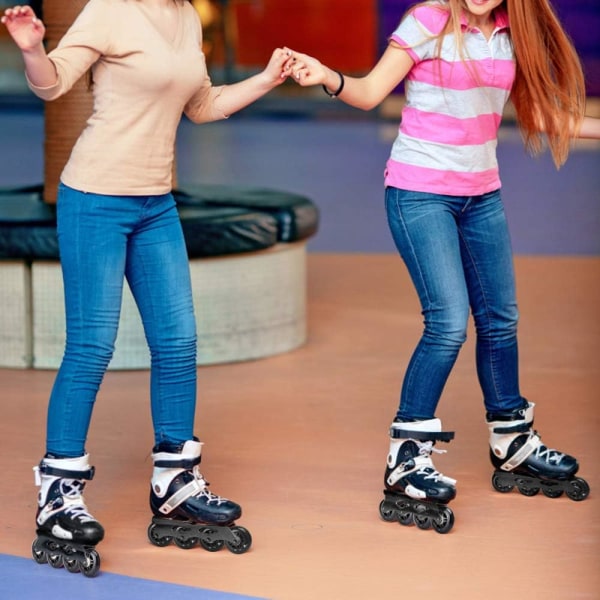 2-pack 76 mm, inline-skatehjul inomhus/utomhus rullskridskohjul, Rolle