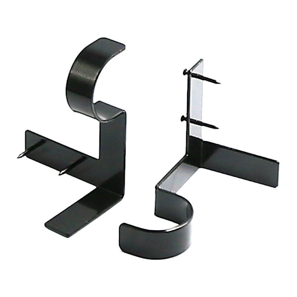 4 stk gardinstangbrakett, justerbar veggmontert gardinstangbrakett Fixi