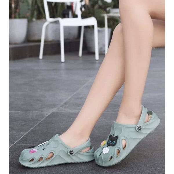 Kvinners hagesko, tresko, sandaler, sklisikre slides, dusjslippers, slip-on