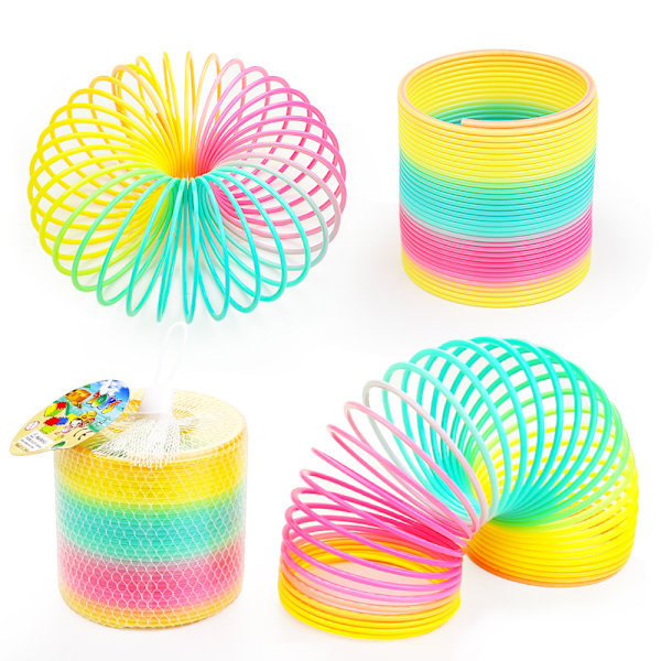 Spiral Stair Spring Rainbow Magic Rainbow Spring flerfarvet one size