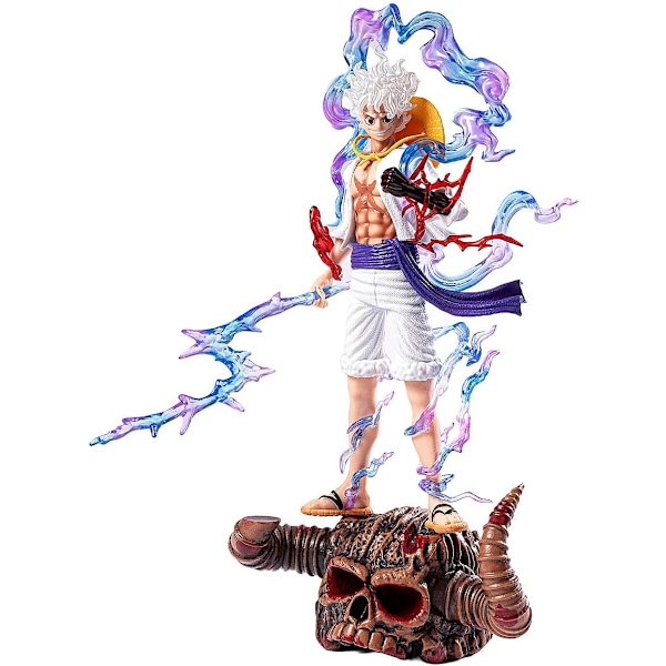 Luffy Figur Gear 5 Luffy Actionfigur Statuer Figur Bursdag