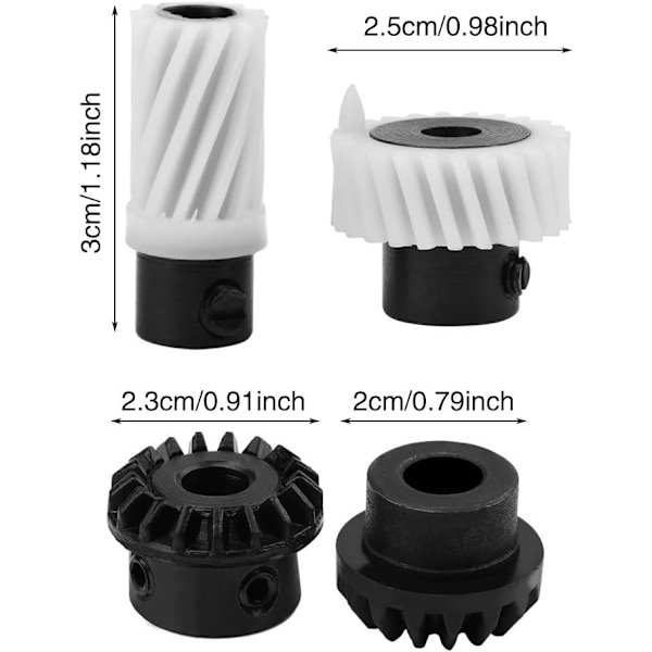 Sett med symaskingear for 174488+174491+163997+163328