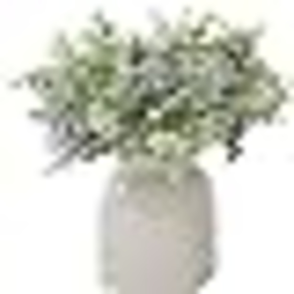 1 stk. Kunstig blomst Simulation Gypsophila Buket Falsk Eucalyptus Blad Ba