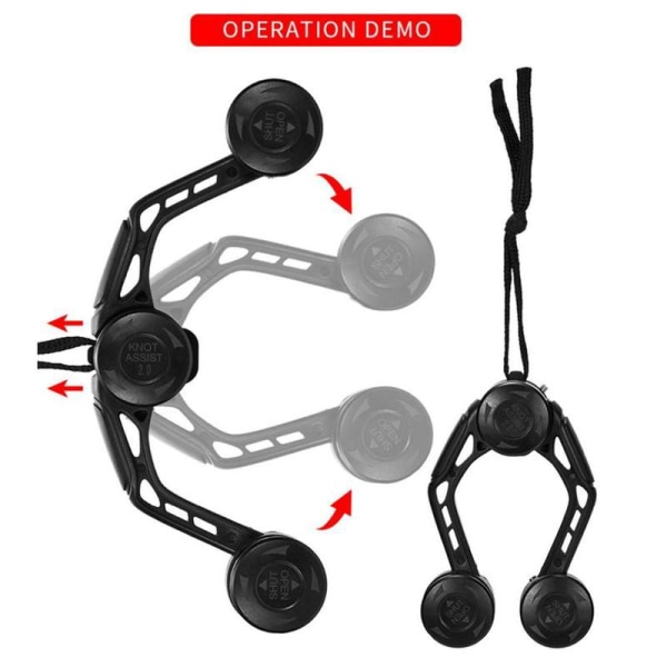 Knot Assist GT Knotter Knot Machine 2.0 för flätad linjeförbindelse FG Leader