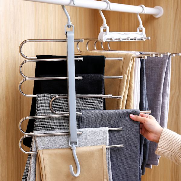 Byxhängare, Metall+PP Byxhängare, halkfri byxhängare för jeans