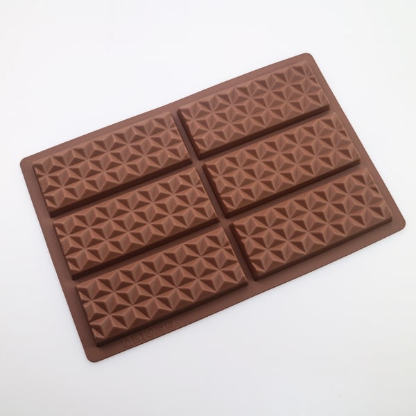 1 stk 3D diamant silikoneform chokoladekageform voks smeltekager Candy Ic