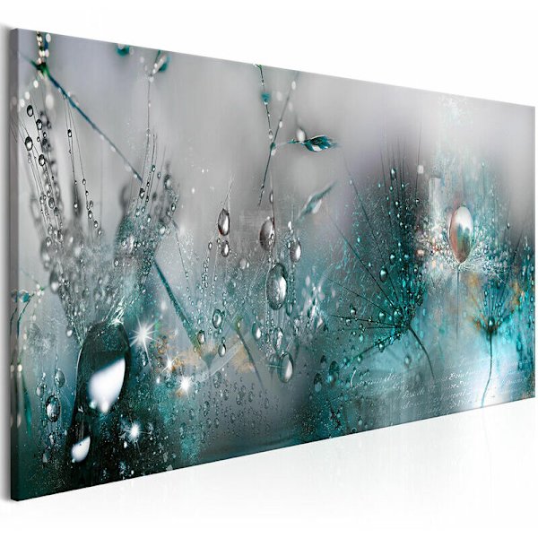 Maskros Canvas Print Målning Väggkonst Bild Heminredning Oinramad 120cm