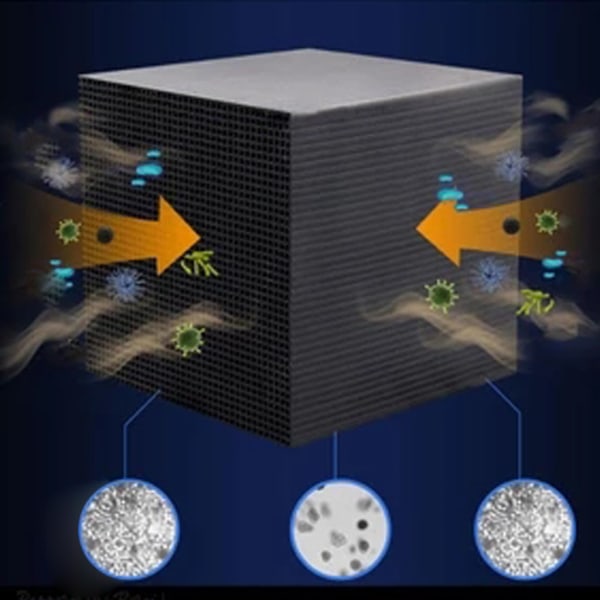 Gjenbrukbar aktivt karbon Aquarium Water Purifier Cube - Forhindrer lukt og H