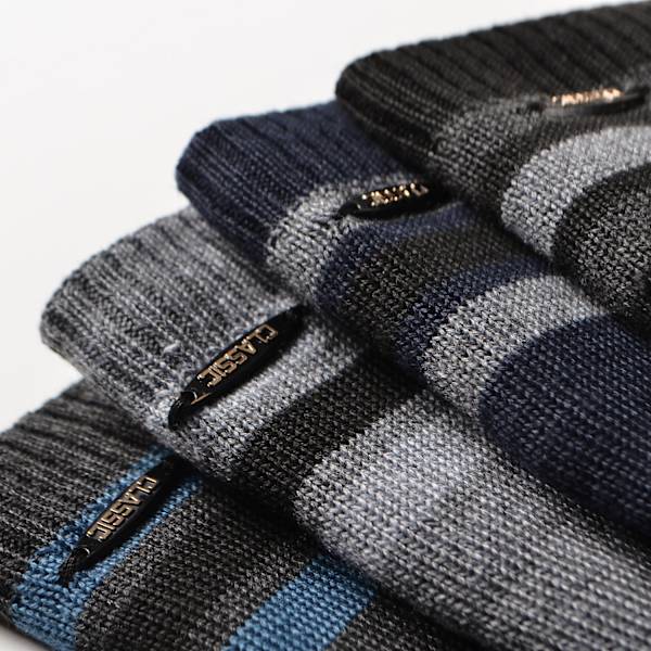 Herre Vinter Beanie Hat Varm Strikkede Manchet Almindelig Toboggan Ski Hætte