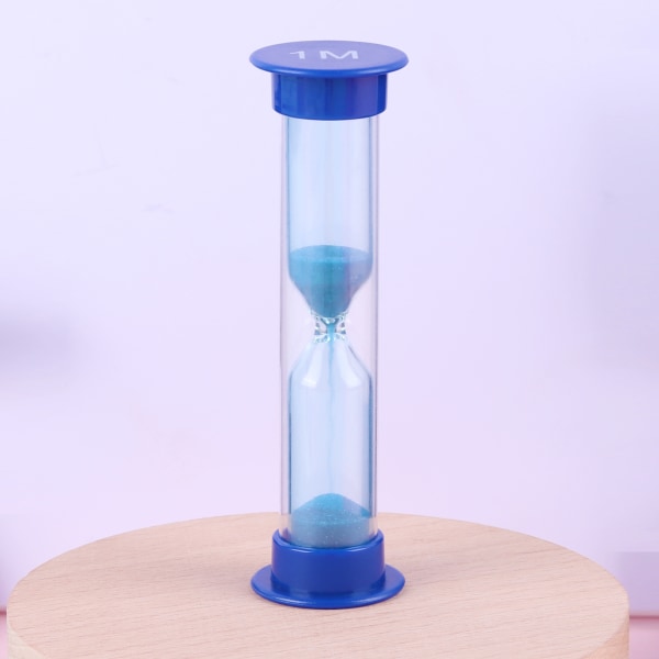 Timeglastimer til børn 3 stk. Lille farvet timeglas Akryldækselur 1