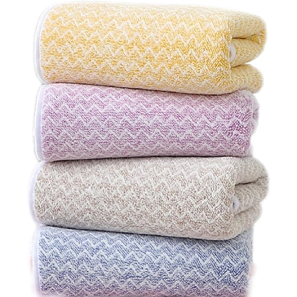 Bløde mikrofiberhåndklæder til badeværelser Superabsorberende håndklæder til hår Spa, S