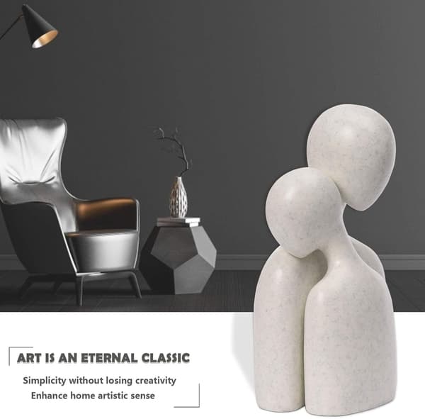 Resinfigur Statuer Hjemmeinnredning for Stue, Abstrakt Statue Samleobjekter