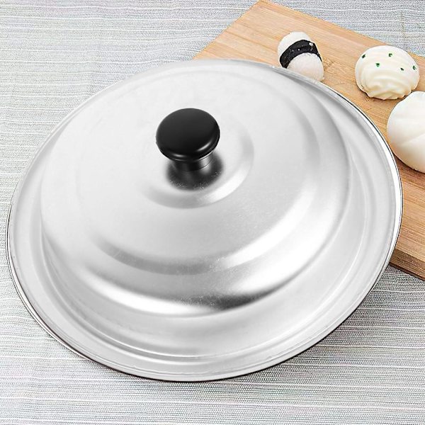 Rund grytlock Frying Pan Lock Matlagningslock 22cm Aluminium Universa