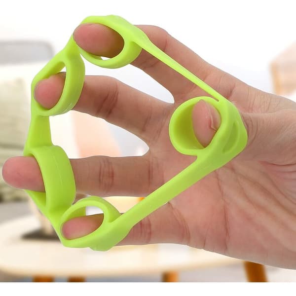 Grip Braces, 30 lbs O-formet grebforstærkningsring, fingerstrækker til