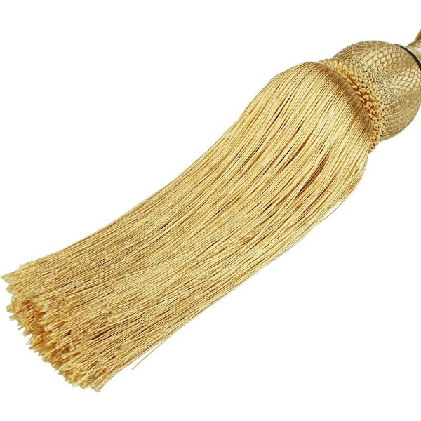 1 par gardinbindere til hjemmets vinduer (guld)