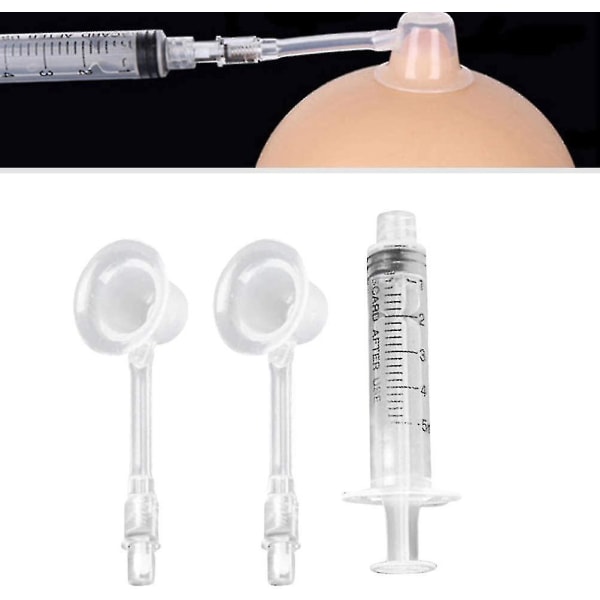 2 st Nippel Aspirator Korrigering Matning Sugning För Platt Invändig Retraktion