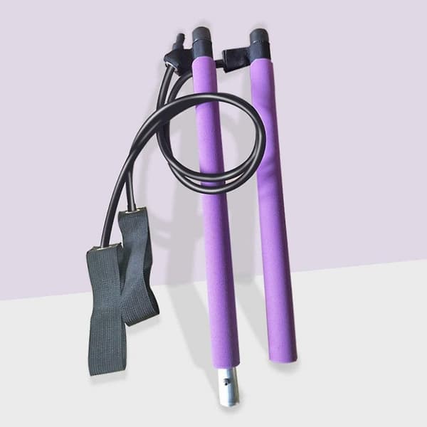 Multifunksjonell Pilates-stang Yoga Pull Rod Bærbar Hjemmebruk Pipe Los