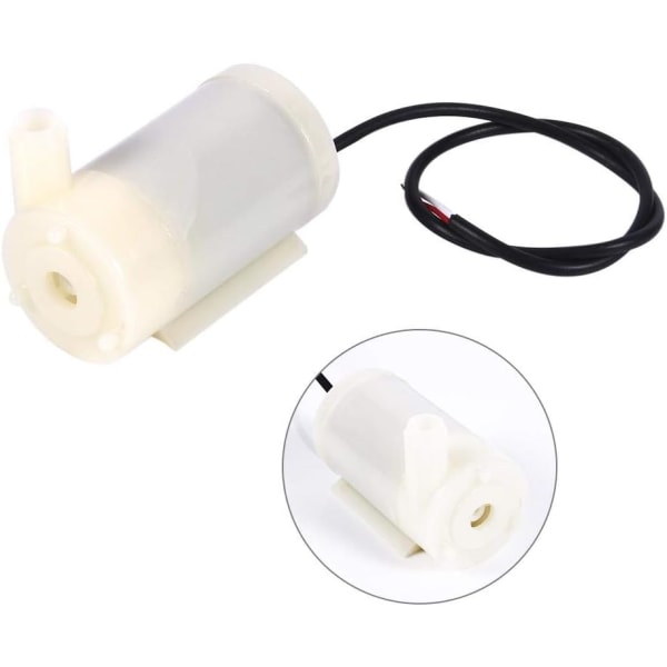Mini Micro Nedsänkbar Vattenpumpar DC3V 100L/H Lågbrus DC Motorpump Praktisk Storlek Akvarium för Akvarium (Horisontell)