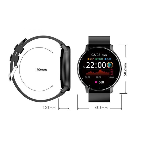 ZL02D Smart Watch Sort