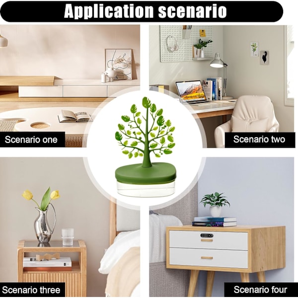 Smykkeholder Organizer, Twig Smykkeholder, Organiseret og Elegant, Pladsbesparende Smykkeholder, Øreringsdisplay Stativer til Ringe,