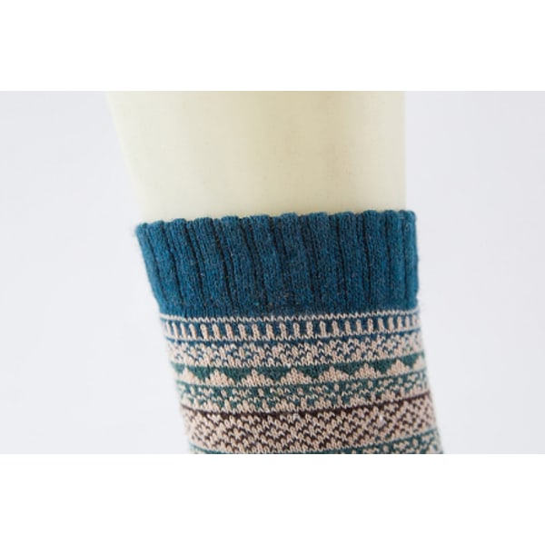 5 Pakke Vinter Tykke Myke Varme Fuzzy Sokker Vinter Ull Fluffy Koselige Sokker Casual Hjem Sove Sokker for Kvinner og Menn En Størrelse Passer Alle