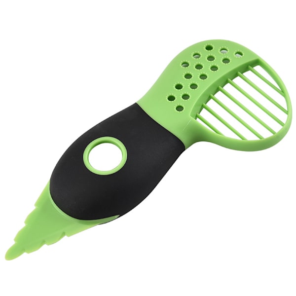 4 i 1 Avocado Skærer, Miljøvenlig PP Avocado Skræller og Avocado Hakker, Ergonomisk Værktøjssæt til Avocado, Mango, Kiwi