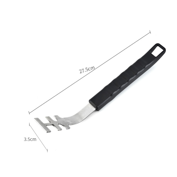 Grillristløfter, Rustfritt Stål Hode, Culinary Modular for Enkel Løfting av Varme og Skitne Grill, 27,5 cm, for Alle Grill med Culinary Modular