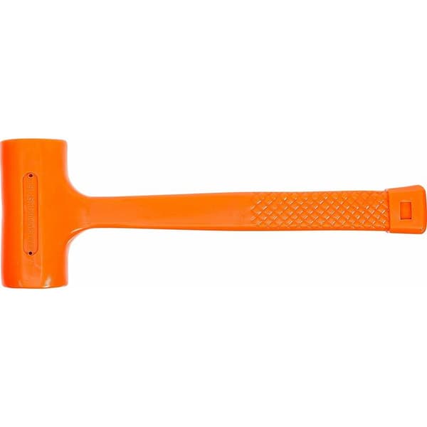 Anti-rebound hammerhoved Ø 44 mm brun
