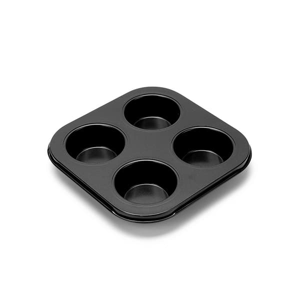 Hulls Non-Stick Pudding Tart Mold Mini Muffin Pan Kopper Bakeware Kakeform