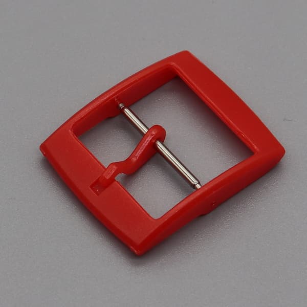 Klockarmbandsspänne Ersättning Plastspänne kompatibelt 16mm Bredd Klockarmband Grön 2 Stycken