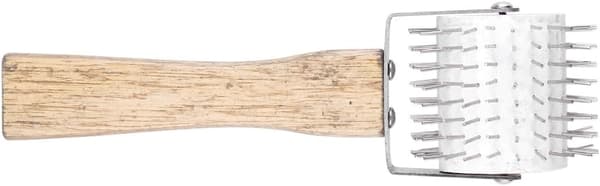 Bee Beekeeping Honey Disintegration Roller,Extraction Needle Roller Hive Tool Hand Beekeeping Tool with Wooden Handle