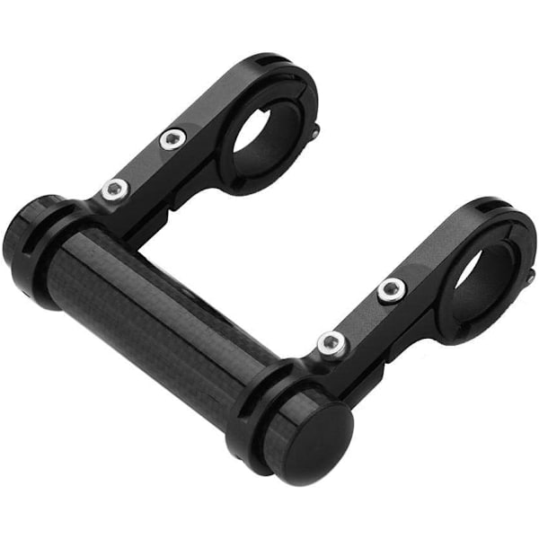 Forlengelsesbrakett - 20 cm Slitesterk Sykkelstyre Forlengelsesfeste Dobbel Holder for Sykkellys