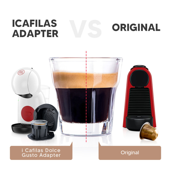 Kaffe Kapsel Adapter Konverter Holder Passer Til i Cafilas