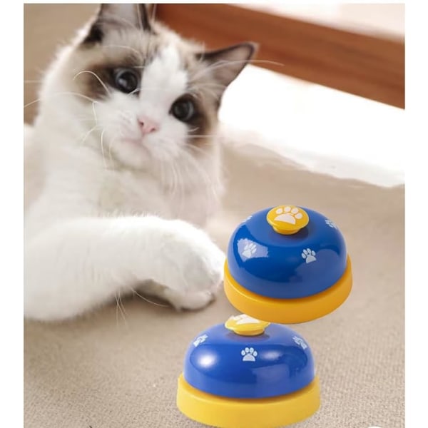 4 stk Pet Training Bell for Gogs Cats DiningToilet Training Pet Ag