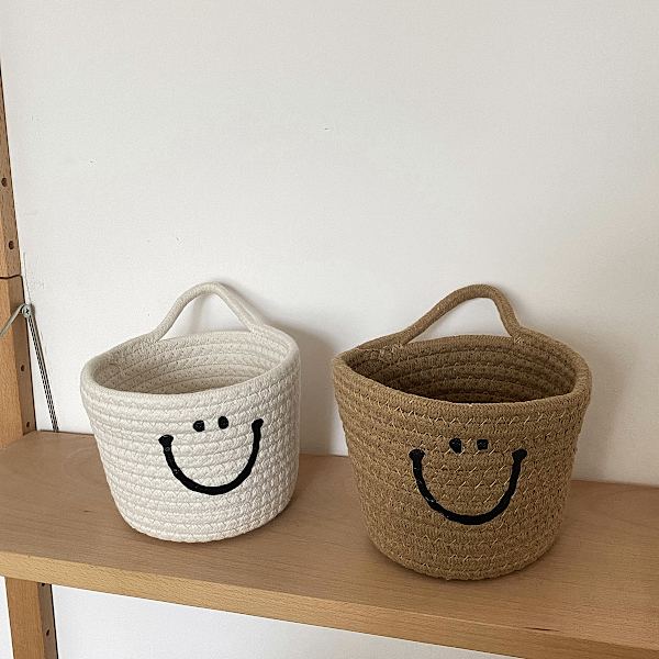 Tyylikkäät ja kestävät puuvillaiset säilytyskorit 11*17