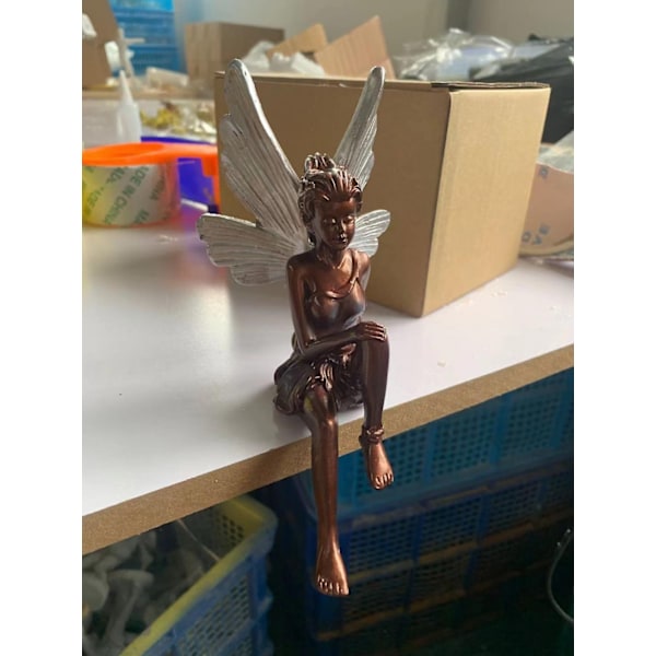 Harpiks Fe Figur Dekoration Have Dekoration Figurer Have Skulpturer